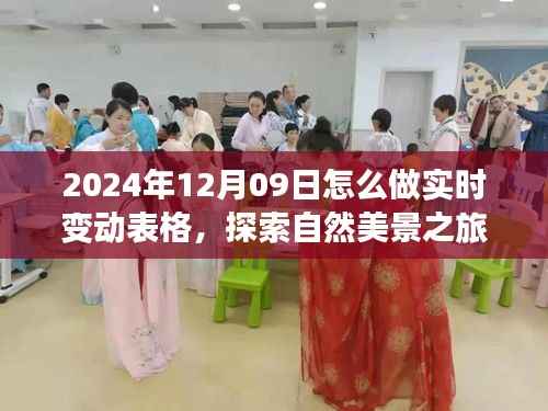 探索自然美景之旅，如何于2024年12月09日制作实时变动表格，寻找心灵宁静港湾与实时数据更新技巧