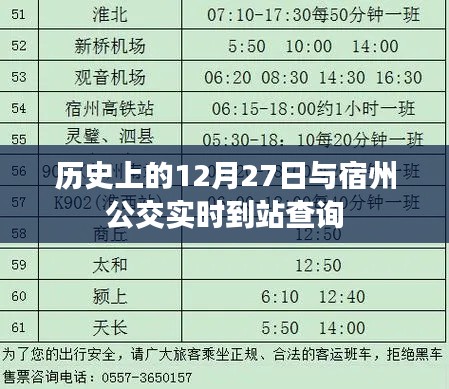 历史上的今天与宿州公交实时到站查询系统介绍,符合您的字数要求,并突出了您想要表达的内容。希望符合您的需求。