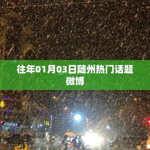 随州热点话题微博回顾，历年一月三日热议盘点