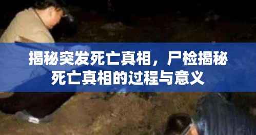 揭秘突发死亡真相，尸检揭秘死亡真相的过程与意义